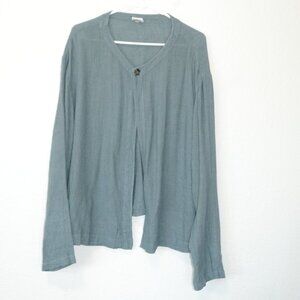 CP Shades Long Sleeve One Button Cardigan Size Large